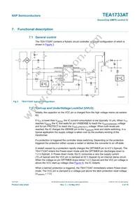 TEA1733AT/N1 Datasheet Page 4