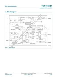 TEA1733CP/N1 Datasheet Page 3