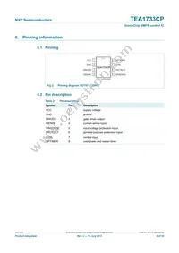 TEA1733CP/N1 Datasheet Page 4