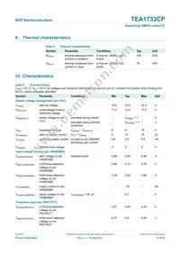 TEA1733CP/N1 Datasheet Page 11