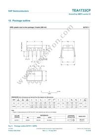 TEA1733CP/N1 Datasheet Page 15