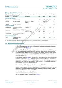 TEA1733LT/N2 Datasheet Page 14