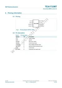 TEA1733MT/N2 Datasheet Page 4
