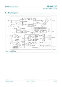 TEA1733T/N1 Datasheet Page 3