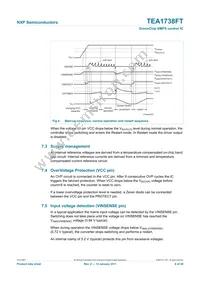 TEA1738FT/N1 Datasheet Page 6