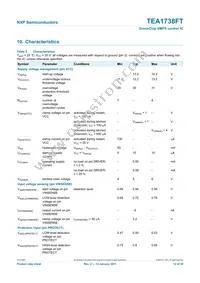 TEA1738FT/N1 Datasheet Page 12