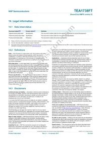 TEA1738FT/N1 Datasheet Page 18