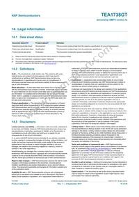 TEA1738GT/N1 Datasheet Page 18