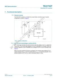 TEA1742T/N1 Datasheet Page 5