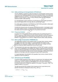 TEA1742T/N1 Datasheet Page 7