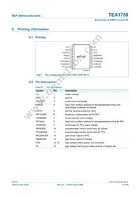 TEA1750T/N1 Datasheet Page 4