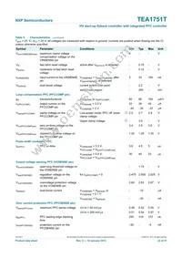 TEA1751T/N1 Datasheet Page 22