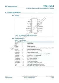 TEA1752LT/N1 Datasheet Page 5