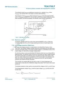 TEA1752LT/N1 Datasheet Page 18