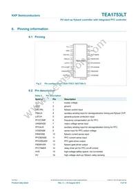 TEA1753LT/N1 Datasheet Page 5