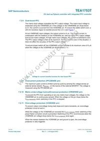 TEA1753T/N1 Datasheet Page 12