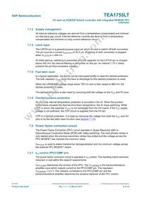 TEA1755LT/1Y Datasheet Page 8