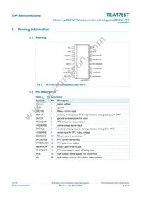 TEA1755T/1 Datasheet Page 4