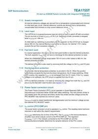 TEA1755T/1 Datasheet Page 8