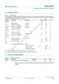 TEA1761T/N2 Datasheet Page 6