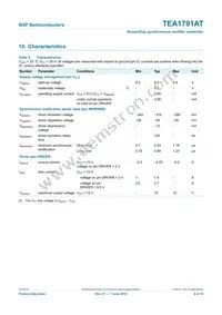 TEA1791AT/N1 Datasheet Page 6