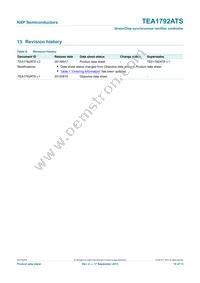 TEA1792ATS/1 Datasheet Page 10