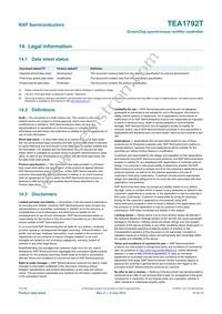 TEA1792T/N1 Datasheet Page 11