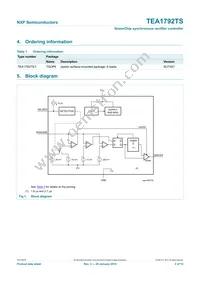 TEA1792TS/1 Datasheet Page 2