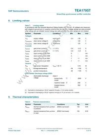 TEA1795T/N1 Datasheet Page 6