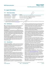 TEA1795T/N1 Datasheet Page 12