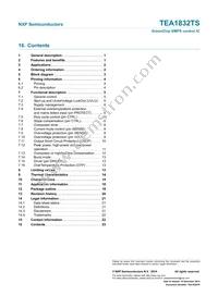 TEA1832TS/1X Datasheet Page 23