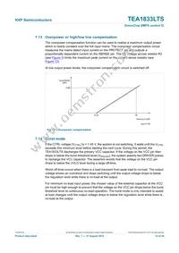 TEA1833TS/1X Datasheet Page 12