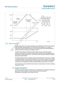 TEA18361LT/1J Datasheet Page 7