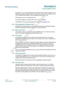 TEA18361LT/1J Datasheet Page 12