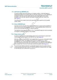 TEA18361LT/1J Datasheet Page 16