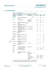 TEA18361LT/1J Datasheet Page 18