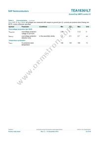 TEA18361LT/1J Datasheet Page 23