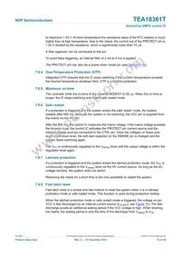 TEA18361T/1J Datasheet Page 12