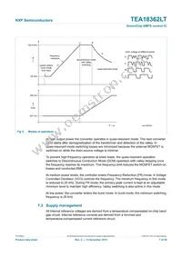 TEA18362LT/1J Datasheet Page 7