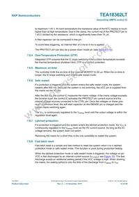 TEA18362LT/1J Datasheet Page 12