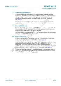 TEA18362LT/1J Datasheet Page 16