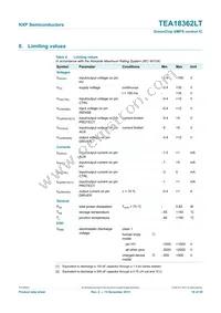 TEA18362LT/1J Datasheet Page 18