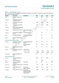 TEA18362LT/1J Datasheet Page 20