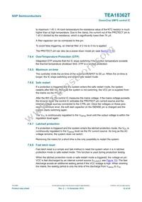 TEA18362T/1J Datasheet Page 12