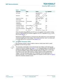 TEA18363LT/1J Datasheet Page 10
