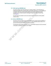 TEA18363LT/1J Datasheet Page 16