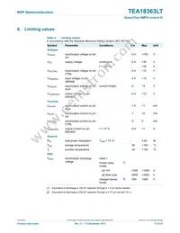 TEA18363LT/1J Datasheet Page 17