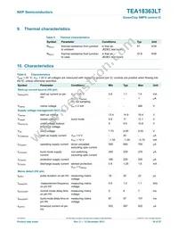 TEA18363LT/1J Datasheet Page 18