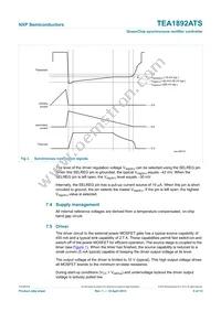 TEA1892ATS/1X Datasheet Page 5