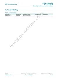 TEA1892TS/1X Datasheet Page 10